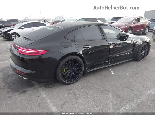 WP0AE2A79KL123276 2019 PORSCHE PANAMERA Black Trasero derecho