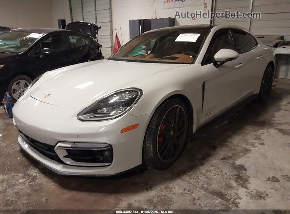 WP0AG2A72ML148226 2021 PORSCHE PANAMERA Pewter წინა მარცხენა ხედი სამი მეოთხედიდან