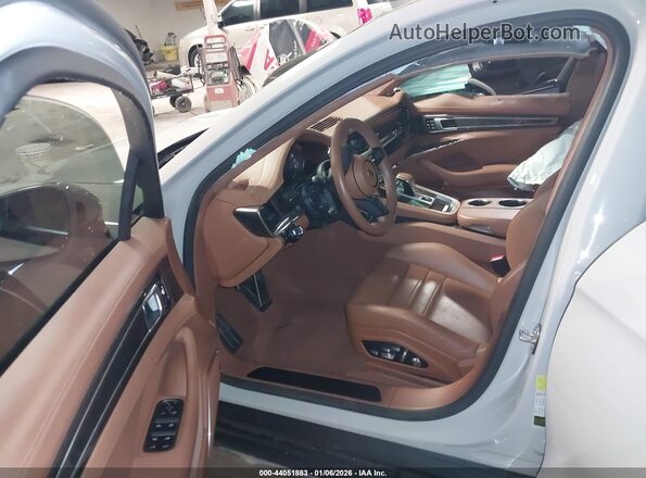 WP0AG2A72ML148226 2021 PORSCHE PANAMERA Pewter წინა სალონის ხედი