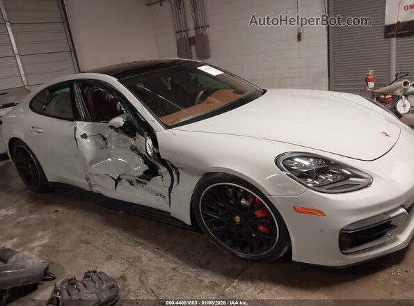 WP0AG2A72ML148226 2021 PORSCHE PANAMERA Pewter უკანა სალონის ხედი