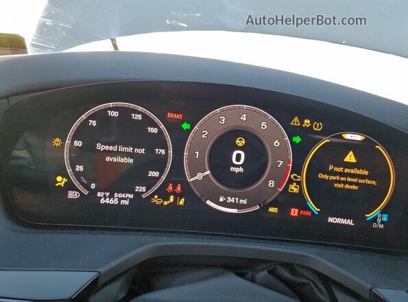WP0AG2YA6SL070368 2025 PORSCHE PANAMERA Gray Vista del cuadro de instrumentos