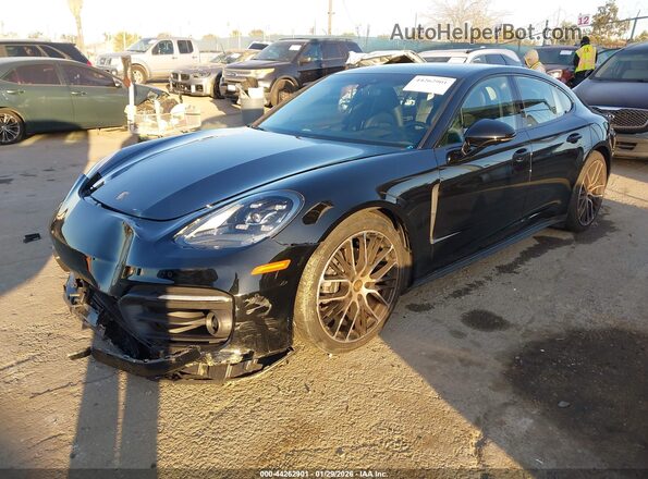 WP0AJ2A71PL103431 2023 PORSCHE PANAMERA Black Vista tres cuartos delantera izquierda
