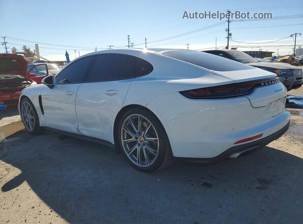 WP0AJ2A72ML115633 2021 PORSCHE PANAMERA White Задня ліва чверть