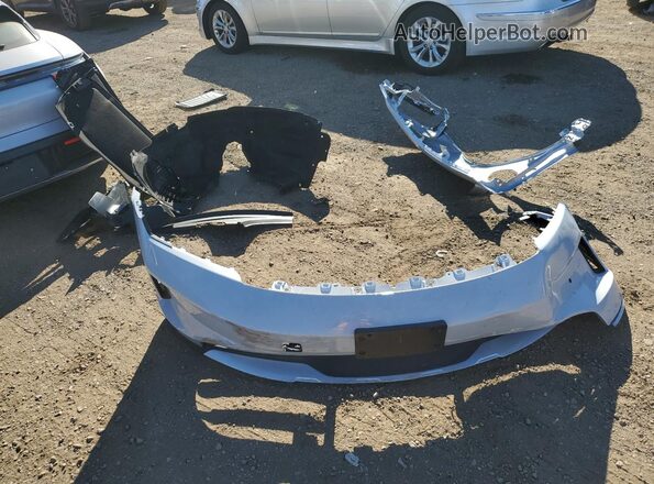 WP0BA2Y12SSA66316 2025 PORSCHE TAYCAN Silver Вид підкапотного простору