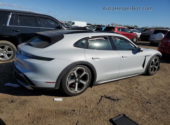 WP0BA2Y12SSA66316 2025 PORSCHE TAYCAN Silver Задня права чверть