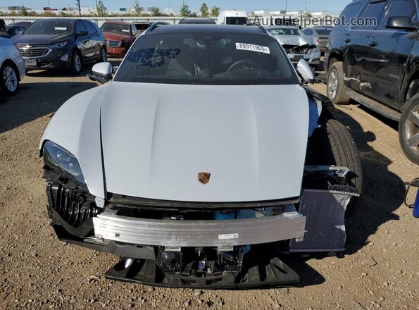 WP0BA2Y12SSA66316 2025 PORSCHE TAYCAN Silver Вид спереду