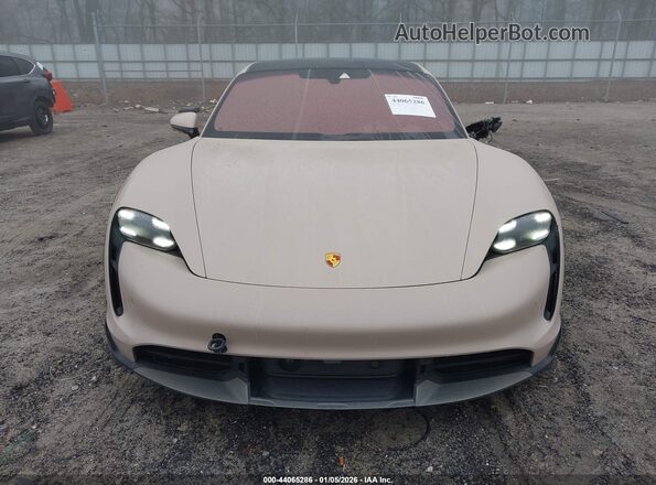 WP0BC2Y12PSA68066 2023 PORSCHE TAYCAN Tan ხელსაწყოთა პანელის ხედი