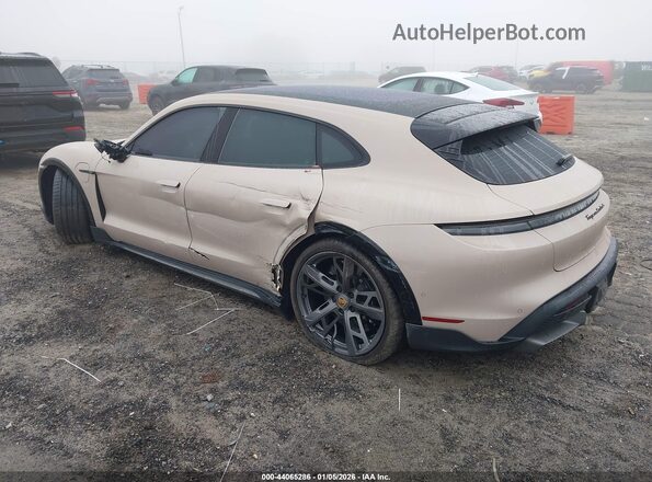 WP0BC2Y12PSA68066 2023 PORSCHE TAYCAN Tan უკანა მარცხენა