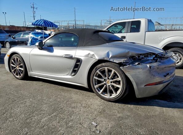 WP0CA2A80HS221950 2017 PORSCHE BOXSTER Gray Tył lewy