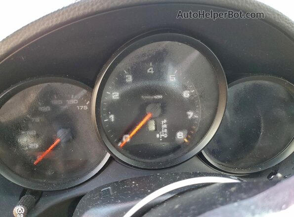 WP0CA2A82MS210653 2021 PORSCHE BOXSTER Красный Вид щитка приборов