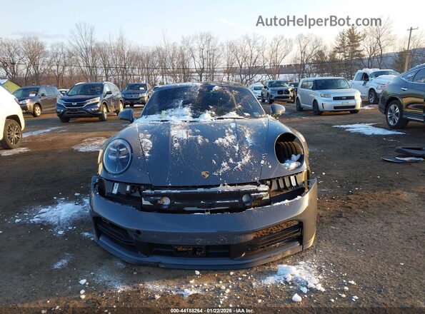 WP0CA2A96TS233019 2026 PORSCHE 911 Gray Вид задньої частини салону