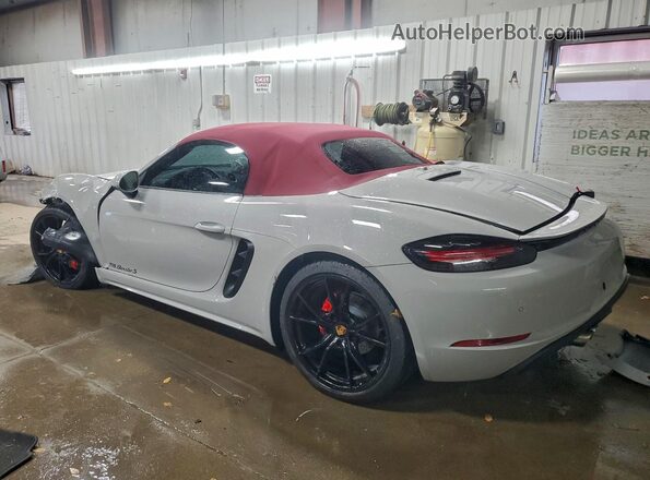 WP0CB2A80SK226019 2025 PORSCHE BOXSTER Gray Rear left