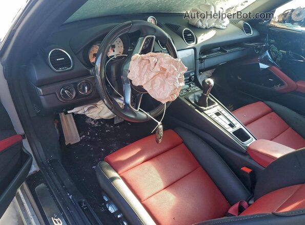 WP0CB2A80SK226019 2025 PORSCHE BOXSTER Gray Dashboard view
