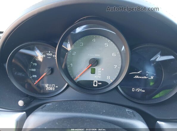 WP0CB2A85JS228301 2018 PORSCHE BOXSTER Серебряный Вид задних сидений