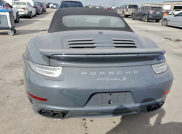 WP0CD2A94GS178390 2016 PORSCHE 911 Gray Vista trasera