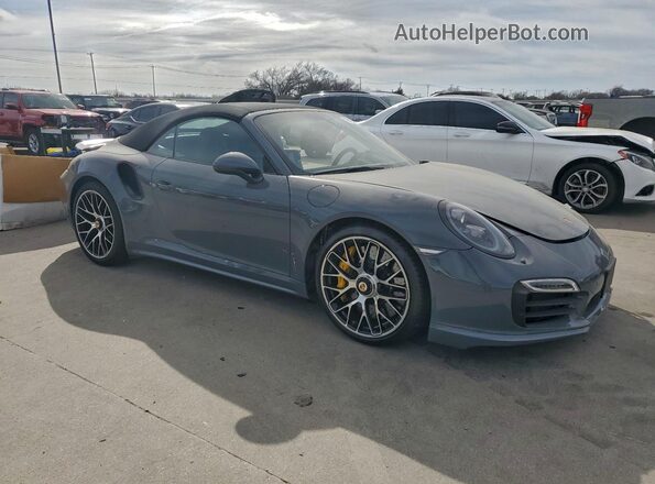 WP0CD2A94GS178390 2016 PORSCHE 911 Gray Delantero derecho