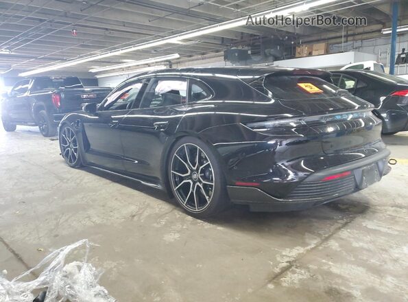 WP0CD2Y16PSA90069 2023 PORSCHE TAYCAN Black Tył lewy