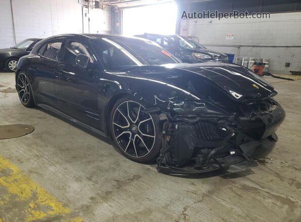WP0CD2Y16PSA90069 2023 PORSCHE TAYCAN Black Przód prawy