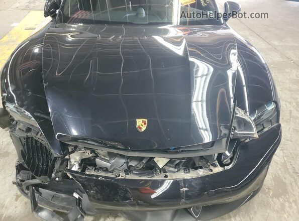 WP0CD2Y16PSA90069 2023 PORSCHE TAYCAN Black Widok wnętrza z tyłu