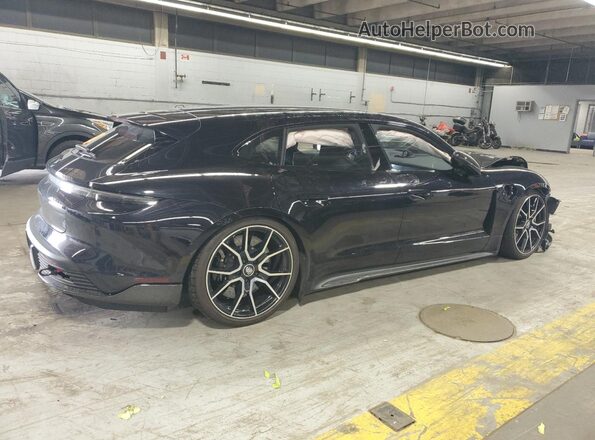 WP0CD2Y16PSA90069 2023 PORSCHE TAYCAN Black Tył prawy