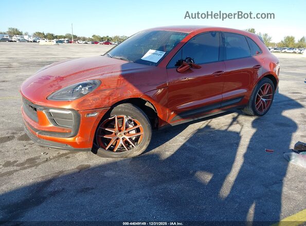 WP1AA2A50NLB04869 2022 PORSCHE MACAN Orange Передня ліва чверть