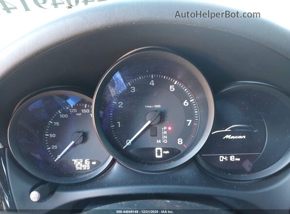 WP1AA2A50NLB04869 2022 PORSCHE MACAN Orange Вид задніх сидінь