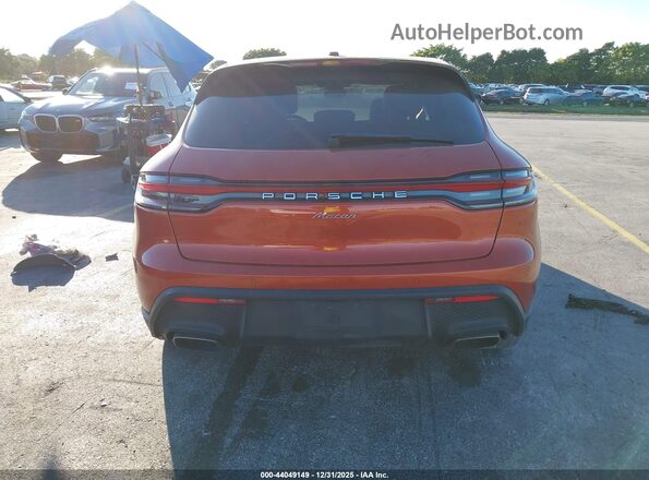 WP1AA2A50NLB04869 2022 PORSCHE MACAN Orange 