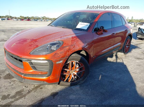 WP1AA2A50NLB04869 2022 PORSCHE MACAN Orange Вид спереду