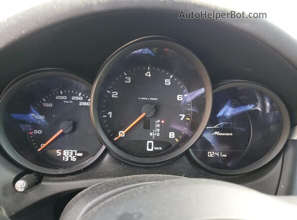 WP1AA2A51MLB14955 2021 PORSCHE MACAN Серый 