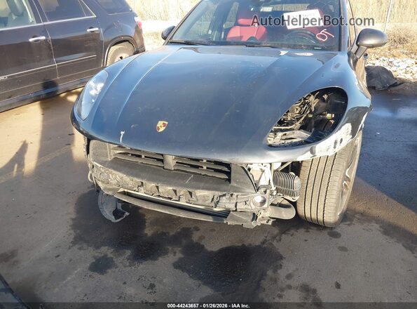 WP1AA2A52MLB11658 2021 PORSCHE MACAN Gray Vista frontal