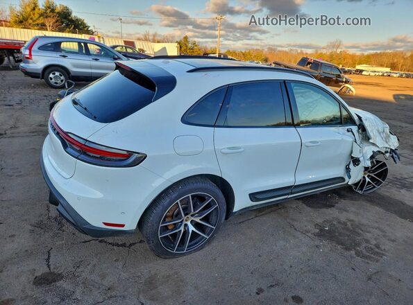 WP1AA2A52NLB00029 2022 PORSCHE MACAN Белый Задняя правая четверть