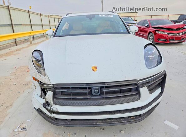 WP1AA2A52NLB03674 2022 PORSCHE MACAN White Հետևի տեսք