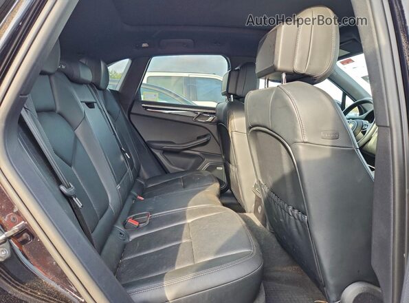 WP1AA2A52PLB03452 2023 PORSCHE MACAN Черный Вид задней части салона