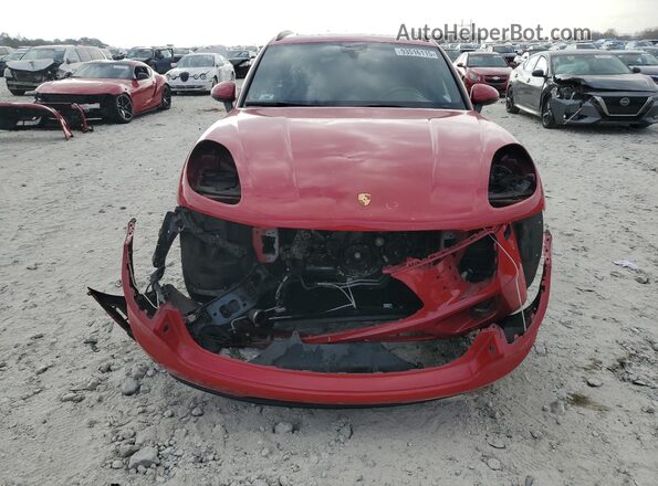 WP1AA2A53JLB03693 2018 PORSCHE MACAN Красный Вид спереди