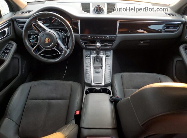 WP1AA2A54KLB04028 2019 PORSCHE MACAN Blue Vista del salpicadero