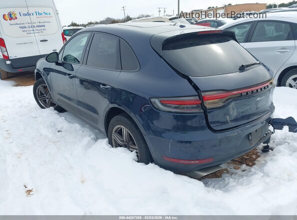 WP1AA2A55KLB06659 2019 PORSCHE MACAN Blue Задня ліва чверть