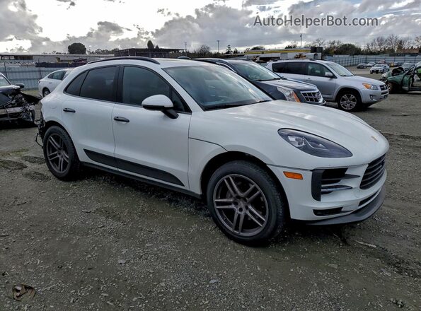 WP1AA2A55MLB10570 2021 PORSCHE MACAN Белый Передняя правая четверть
