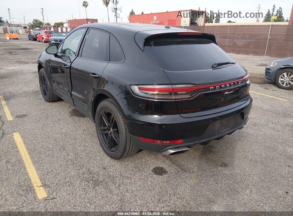 WP1AA2A56KLB09182 2019 PORSCHE MACAN Черный Задняя левая четверть