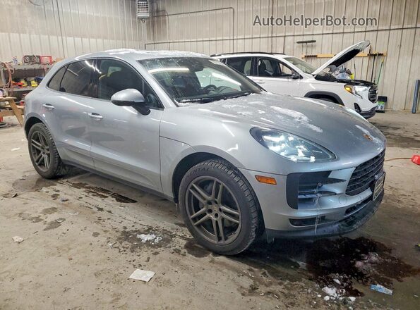 WP1AA2A56MLB00453 2021 PORSCHE MACAN Silver Передня права чверть