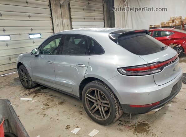 WP1AA2A56MLB00453 2021 PORSCHE MACAN Silver Задня ліва чверть