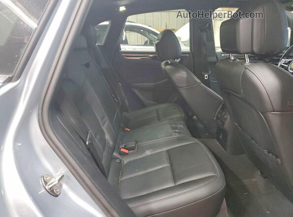 WP1AA2A56MLB00453 2021 PORSCHE MACAN Silver Вид задньої частини салону