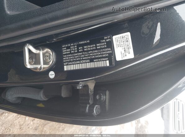 WP1AA2A56MLB08584 2021 PORSCHE MACAN Черный 