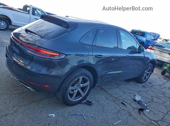 WP1AA2A56MLB10853 2021 PORSCHE MACAN Black Задня права чверть