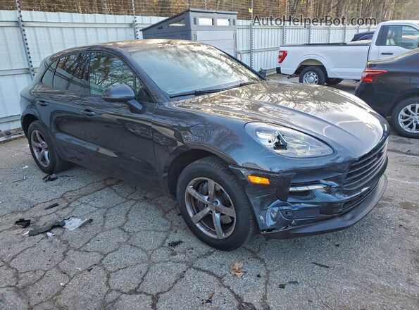 WP1AA2A56MLB10853 2021 PORSCHE MACAN Black Передня права чверть