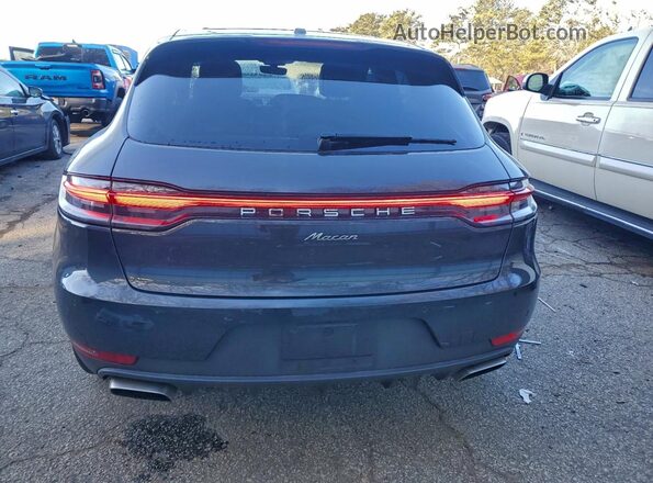 WP1AA2A56MLB10853 2021 PORSCHE MACAN Black Вид ззаду