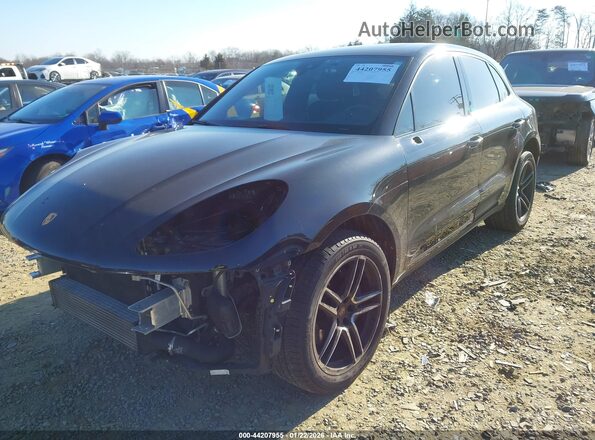WP1AA2A56MLB17253 2021 PORSCHE MACAN Black Przód lewy