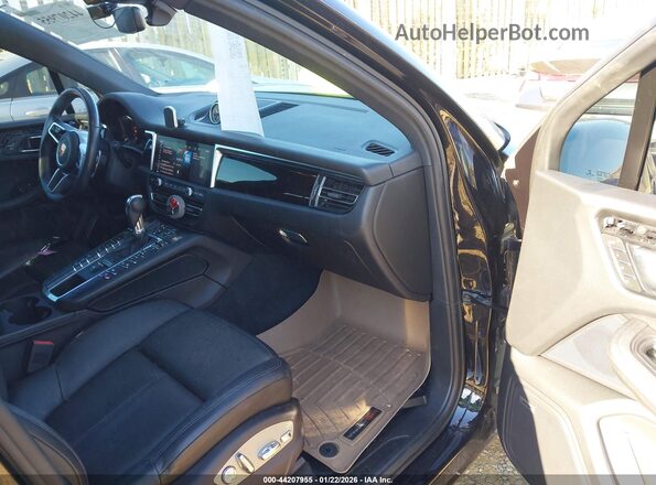 WP1AA2A56MLB17253 2021 PORSCHE MACAN Black Widok wnętrza z przodu
