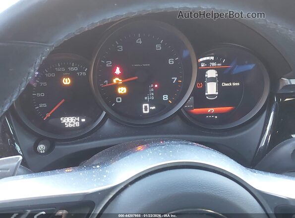 WP1AA2A56MLB17253 2021 PORSCHE MACAN Black Widok tylnych siedzeń