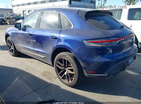 WP1AA2A56PLB05348 2023 PORSCHE MACAN Синий Задняя левая четверть