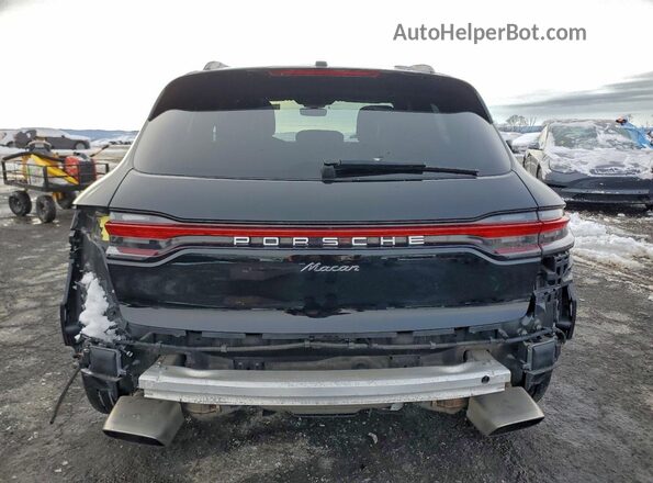 WP1AA2A59MLB07560 2021 PORSCHE MACAN Black Вид ззаду